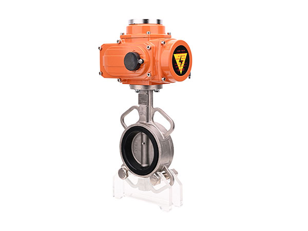 電動不銹鋼對夾蝶閥 D971X-16P