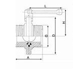 衛(wèi)生級蝶閥(圖3) 衛(wèi)生級蝶閥(圖3)
